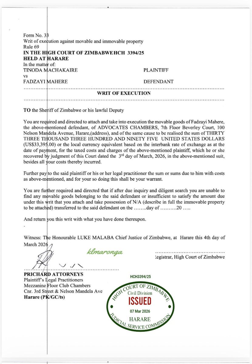 C. H. MUKUNGUNUGWA tweet media