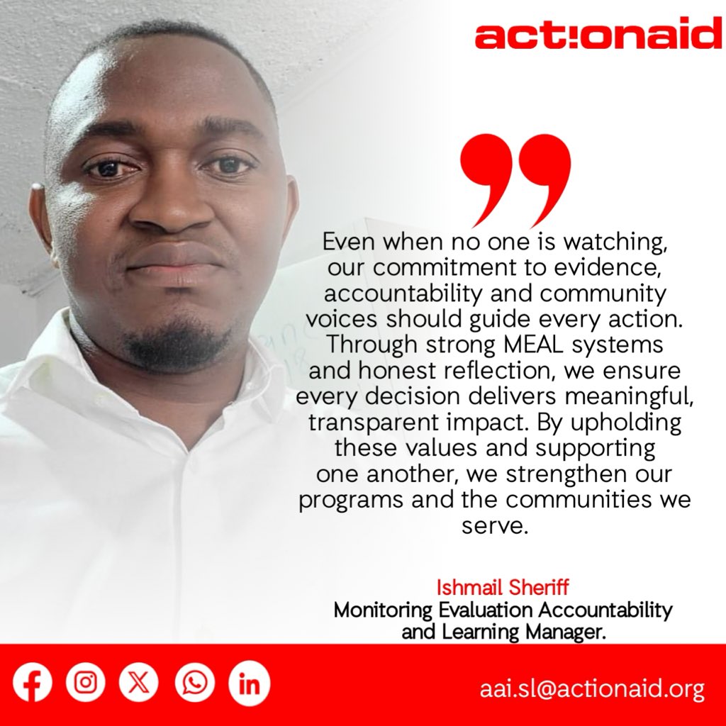 ActionAid Sierra Leone tweet media