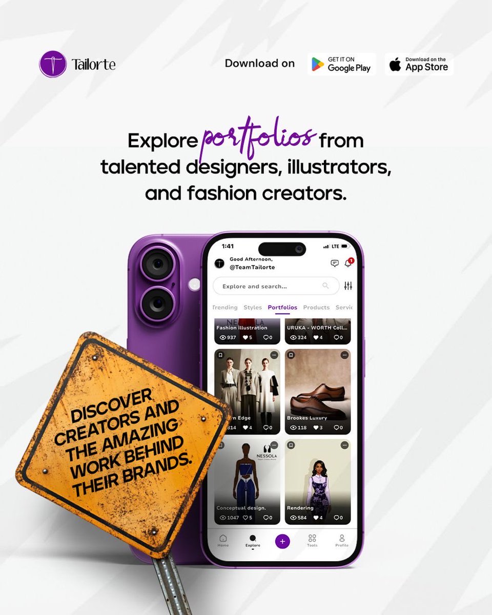 Tailorte App tweet media