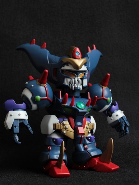 元祖SD 暗黒卿マスターガンダム】 新SDガンダム外伝 黄金神話の暗黒神