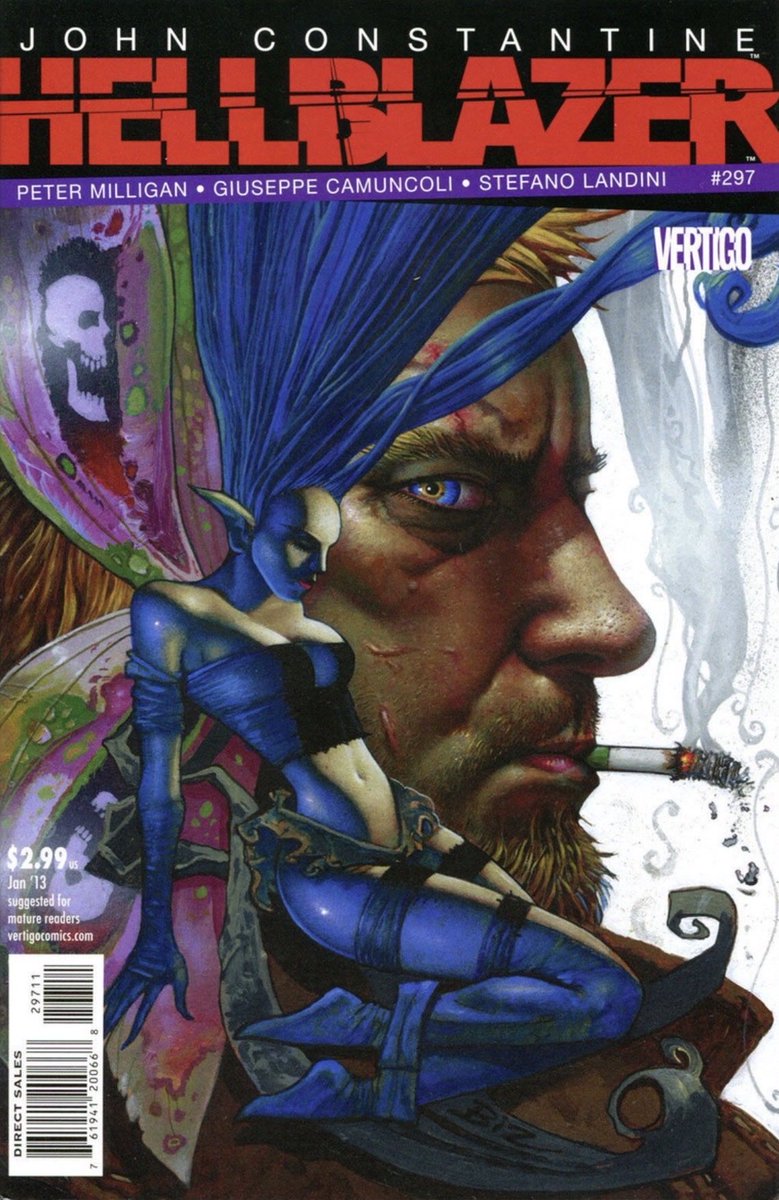 Simon_Bisley's tweet photo. Hellblazer #297 cover (2012) https://t.co/Vx2Fjf0idP
