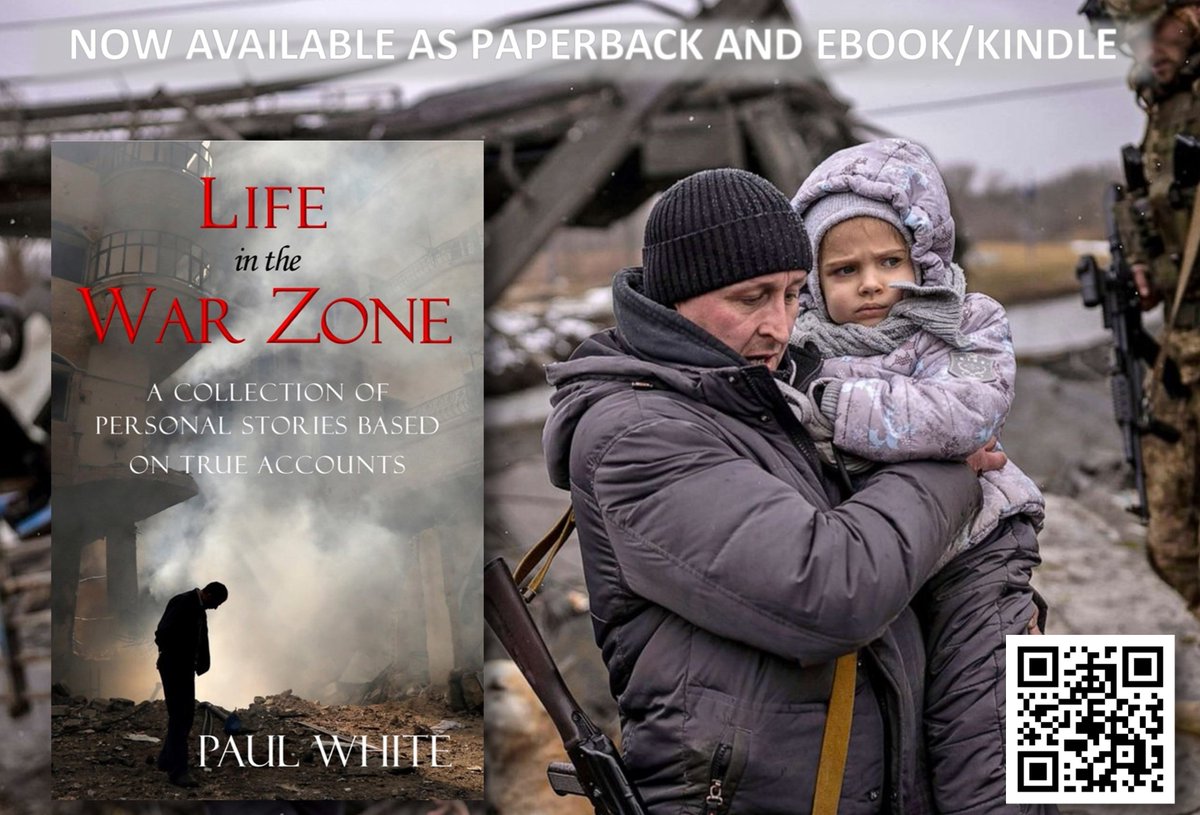 In 'Life in the War Zone', Paul has gently coaxed, from the depths of people’s hearts, the truth of how destructive and debilitating the effects of war are to individuals, families, and entire communities.  afar.
Amazon UK amzn.to/4bj6UtT
Amazon US amazon.com/dp/B0DCCDLQR4