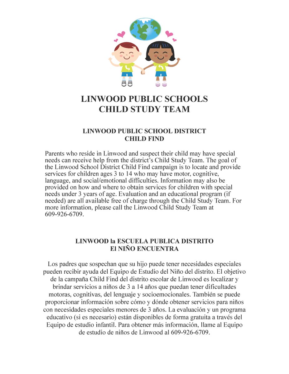 LinwoodSchools's tweet photo. Linwood Child Find https://t.co/ZmLC79Squl via @ParentSquare https://t.co/fyw8ueMl5j