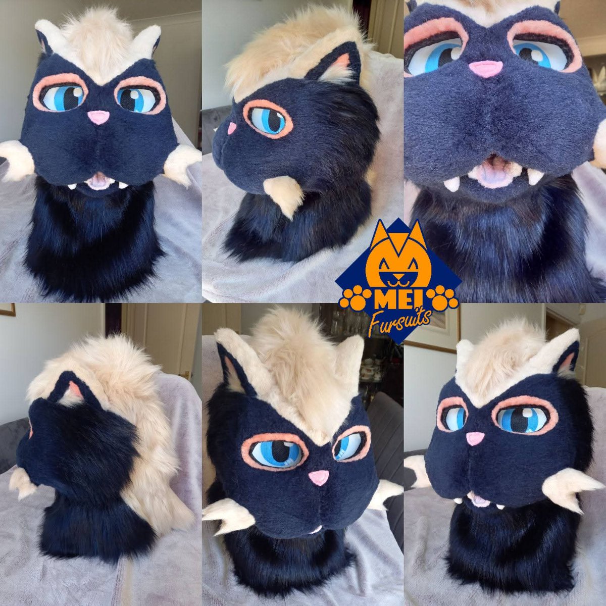 MeiFursuits's tweet photo. This is was a very unique and interesting character to build, an anthro Stunky (pokemon) based character! I got to try new things and challenge myself with this one :) Meet Starblind! https://t.co/Ud4WUFvogh