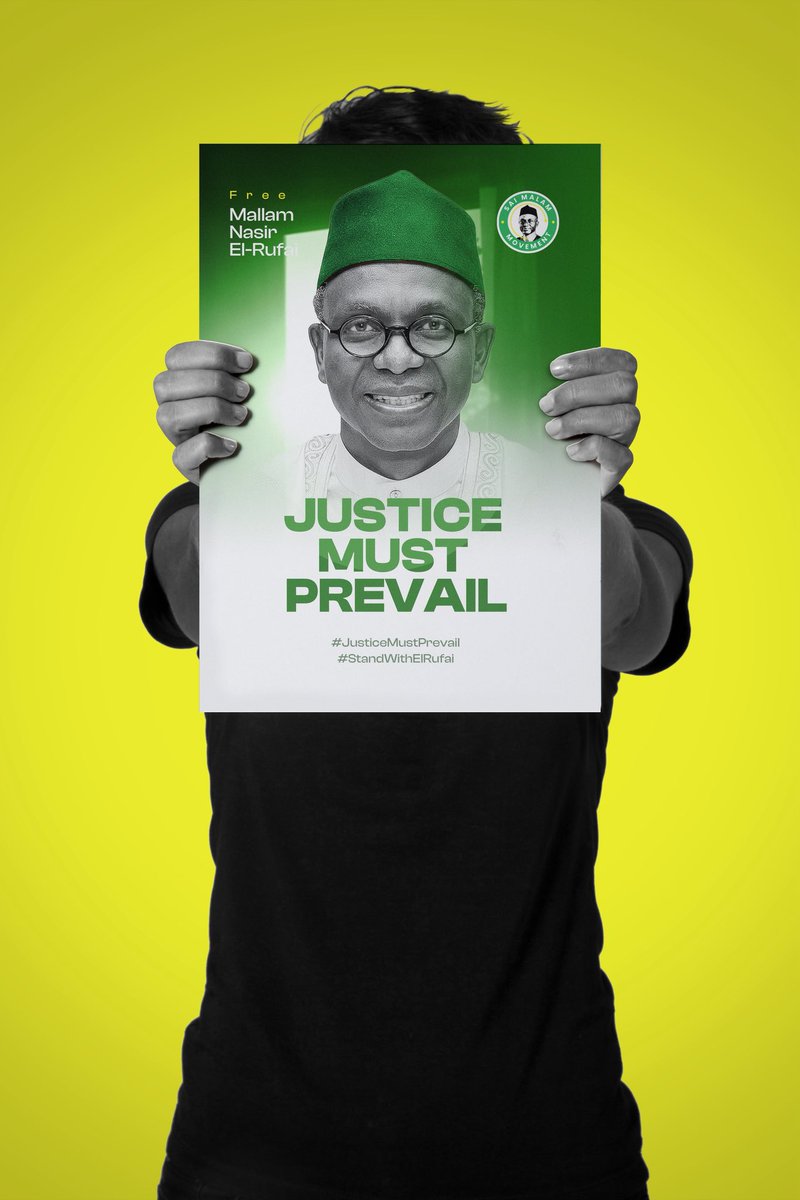 SAIMALLAMN's tweet photo. From reforming institutions to serving eight years as Governor, Mallam’s record is public. If there are allegations about properties abroad, let them be transparently proven in court. Justice is stronger than speculation.
#StandWithElRufai 

@hayatu_lawal @B_ELRUFAI @elrufai @MuyiwaAdekeye @eng_adamDK