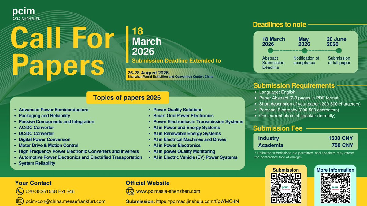 PCIM Asia Shenzhen tweet media