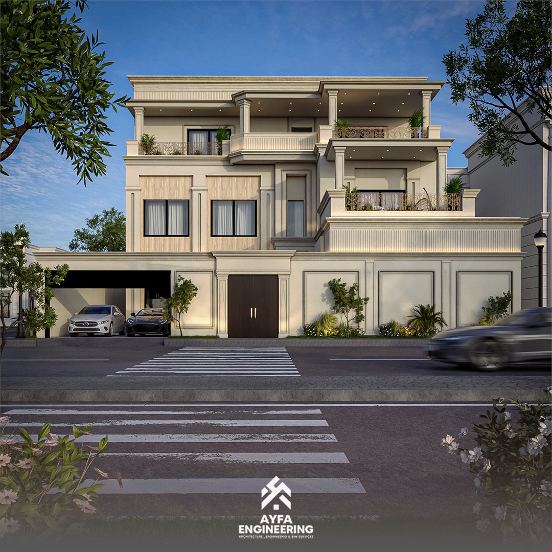 AyfaEngineering's tweet photo. — 𝗡𝗘𝗢-𝗖𝗟𝗔𝗦𝗦𝗜𝗖 𝗖𝗢𝗥𝗡𝗘𝗥 𝗩𝗜𝗟𝗟𝗔 —

Grand Columns • Layered Balconies • Timeless Elegance

𝐀𝐘𝐅𝐀 | آيفا — 𝐑𝐄𝐒𝐈𝐃𝐄𝐍𝐓𝐈𝐀𝐋 𝐈𝐃𝐄𝐍𝐓𝐈𝐓𝐘

📞 +20 103 525 8303
📧 info@ayfaengineering.com https://t.co/ONAzEk7aBt