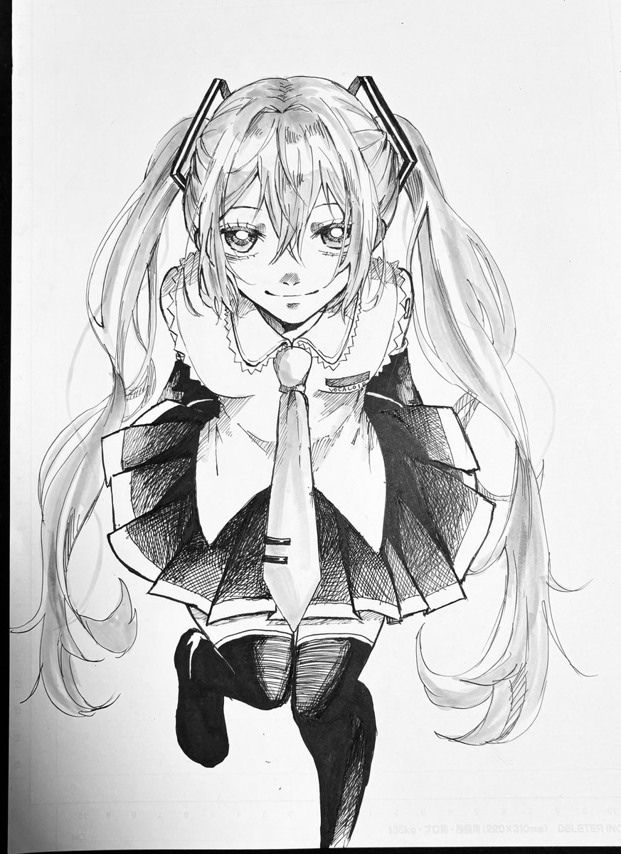 めっちゃ前リクエストで描いたミク

#初音ミク
#ミクの日2026
#ミクの日