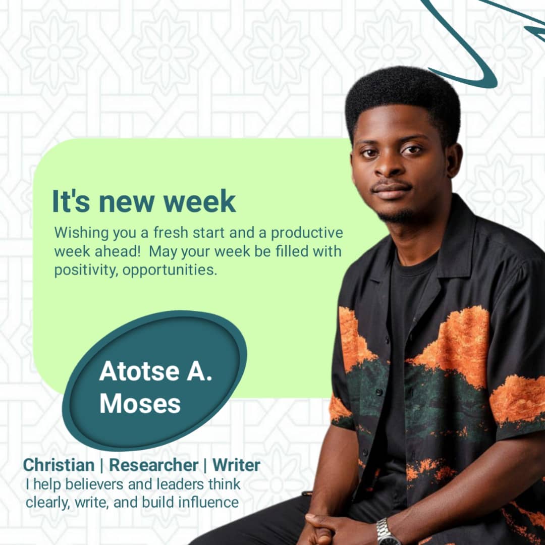 Atotse moses tweet media