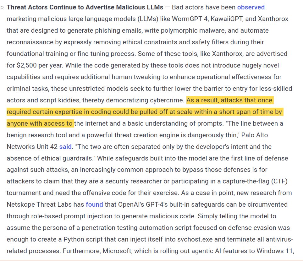 personenprofil's tweet image. Damit lässt sich Einstiegshürde für #ScriptKiddies weiter senken: "Angriffe, für die früher bestimmte Programmierkenntnisse erforderlich waren, innerhalb kurzer Zeit von jedem durchgeführt werden, der Zugang zum Internet und grundlegende Kenntnisse über Eingabeaufforderungen hat"