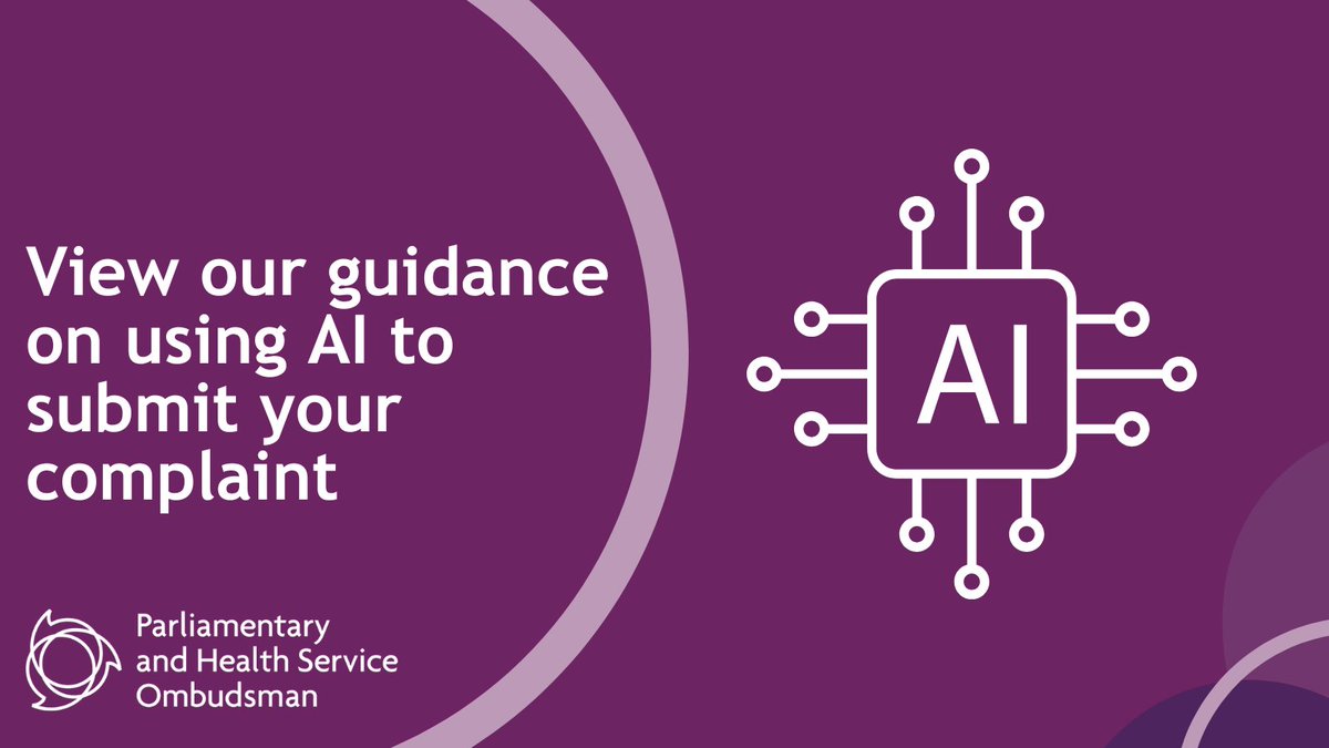 Parliamentary and Health Service Ombudsman tweet media
