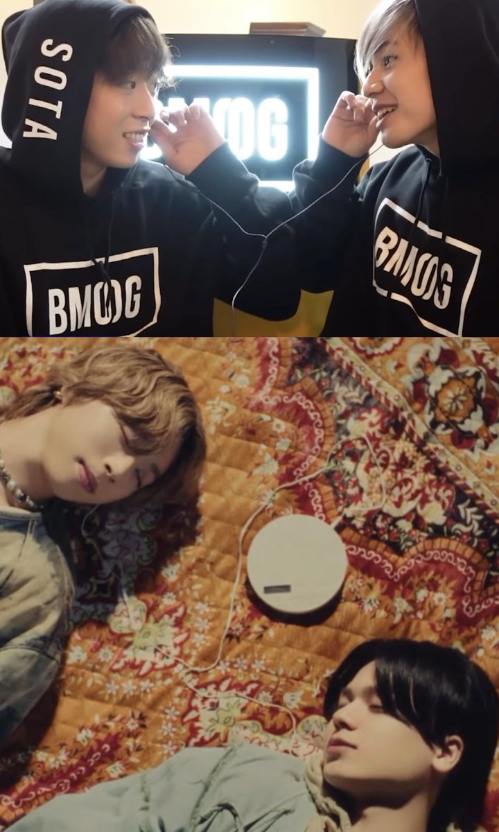 ソウマナちゃんはいつまでも１つのイヤホンでね！2人でひとつだよ！有線で！←ここ重要

#ソウマナまんなかバースデー