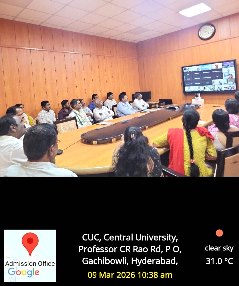 📢 A big shout-out to all University of Hyderabad students, faculty, officials, and staff who attended the crucial Post Budget Webinar on "Sabka Saath, Sabka Vikas - Fulfilling Aspirations of People," focusing on "Education, Skills and University Townships"! 🎓💼🏙️

The webinar,