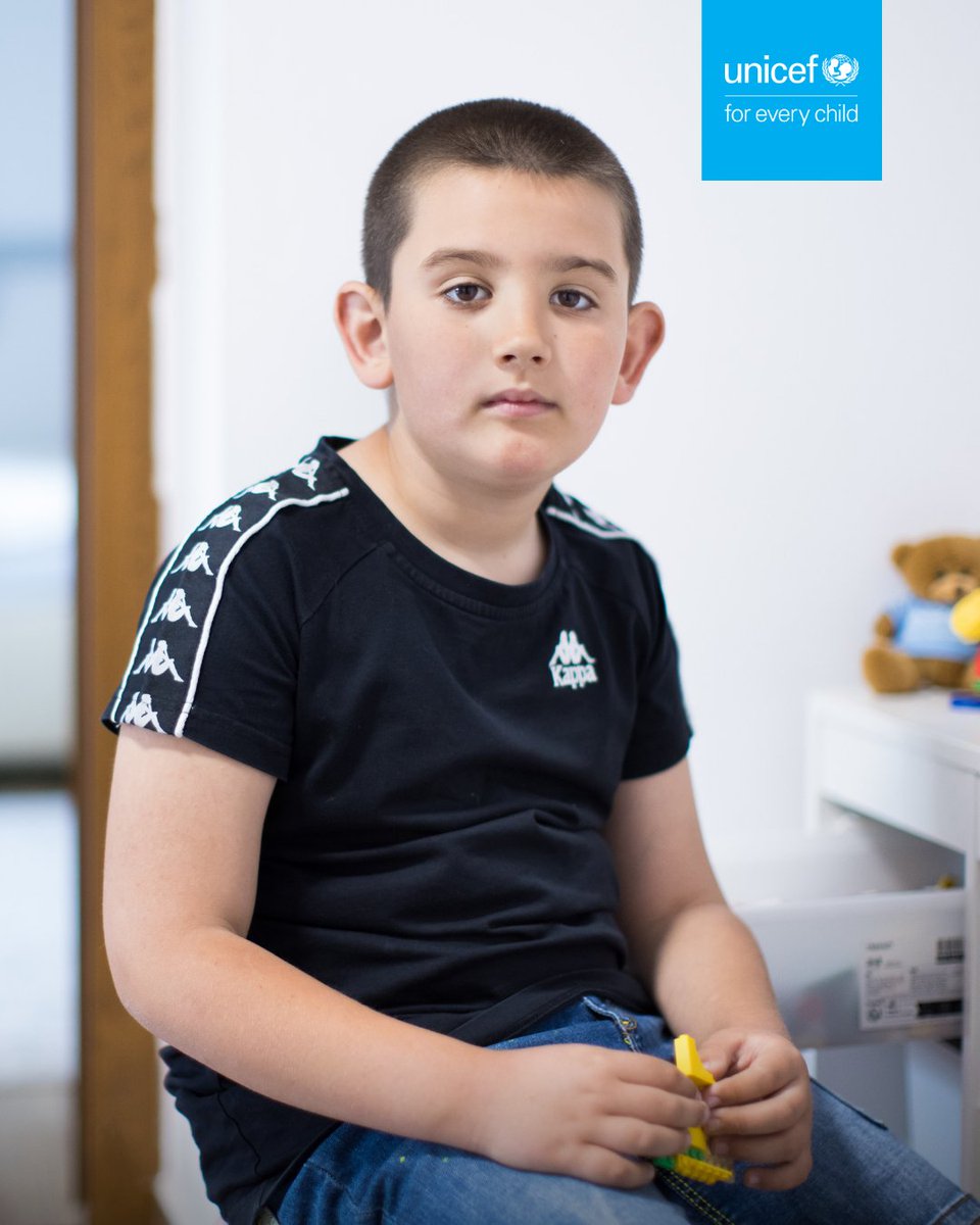 At 3, Ștefan was diagnosed with nonverbal autism.

Years of therapy and struggle followed, but his mother never gave up. With the support of a social worker, his family can access the care he needs.

✨ Donate now and help children like Ștefan: help.unicef.org/en/generic-ste…

#UNICEF