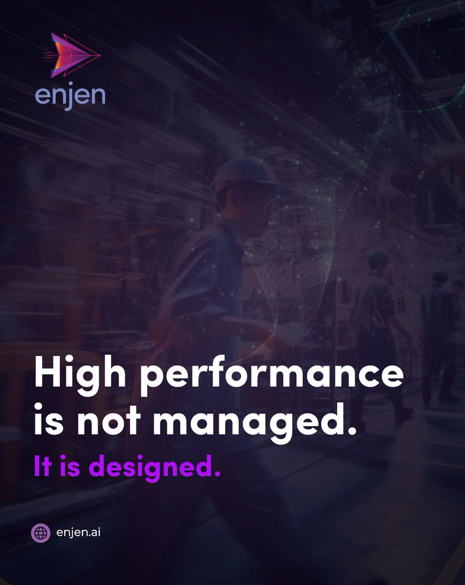 Enjenai's tweet photo. High performance is not managed. It is designed. 🎯
The best systems aren't built to react—they're architected to excel.
That's the Enjen difference.
https://t.co/VAqvxsbS8Y
#TechInnovation #PerformanceDesign #EnterpriseArchitecture #EnjenAI https://t.co/qliWVNIk67