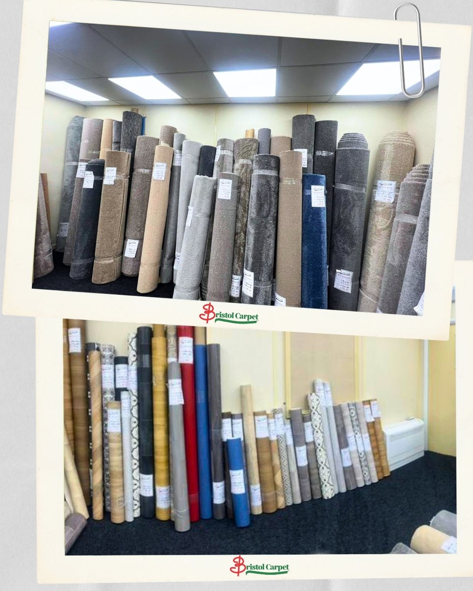 BristolCarpet's tweet image. If there’s one thing Bristol Carpet Co has always been known for, it’s top-quality remnants at great prices - and our remnant room is proof of that. Pop in, have a rummage, and see what treasures you can find. Once they’re gone, they’re gone!
#remnantroom #vinylflooring #remnants
