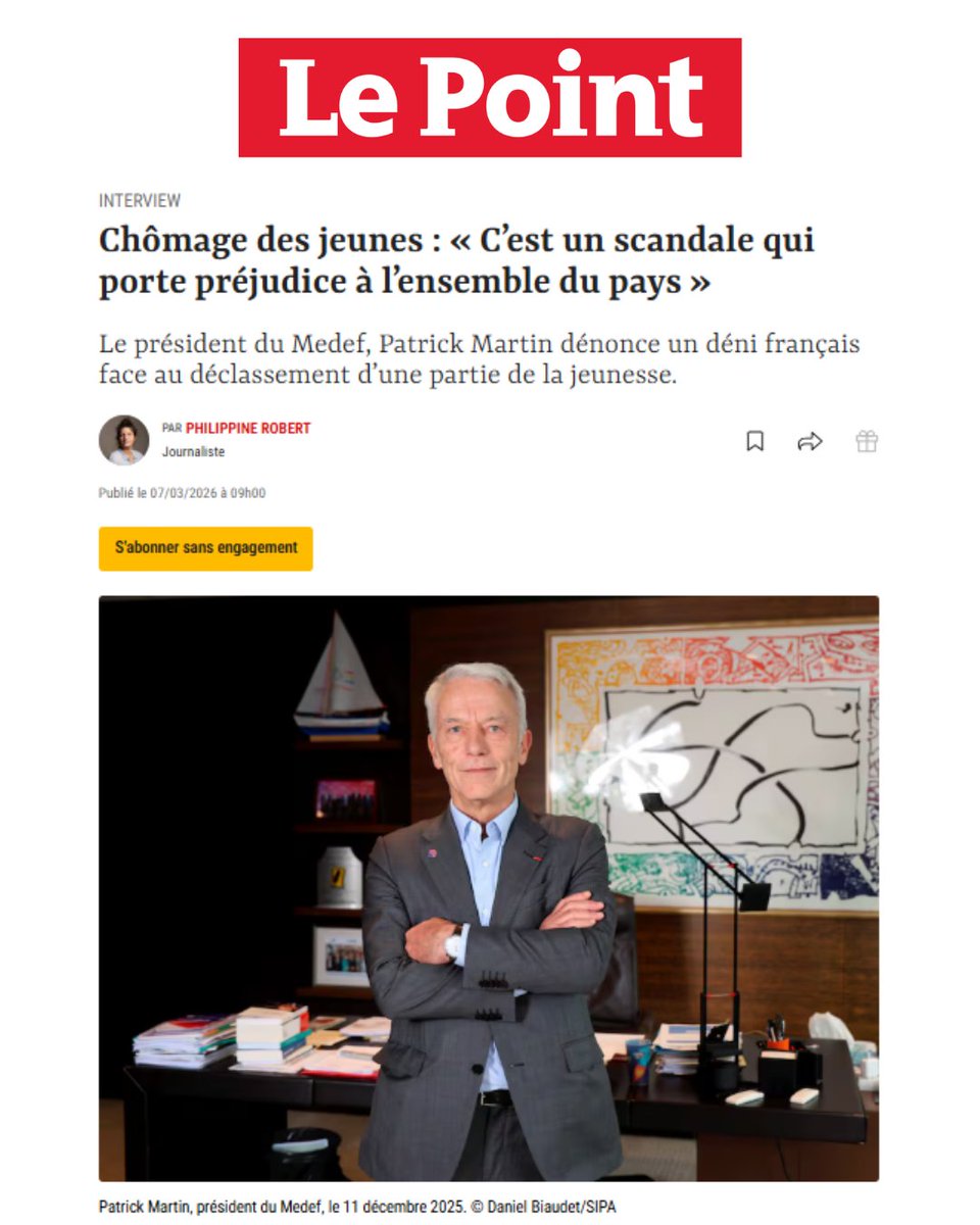 Mouvement des Entreprises de France tweet media