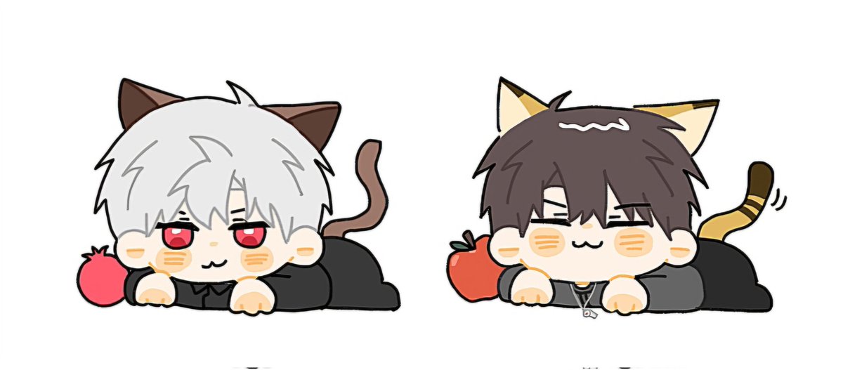 🍎🐦‍⬛🐱💕