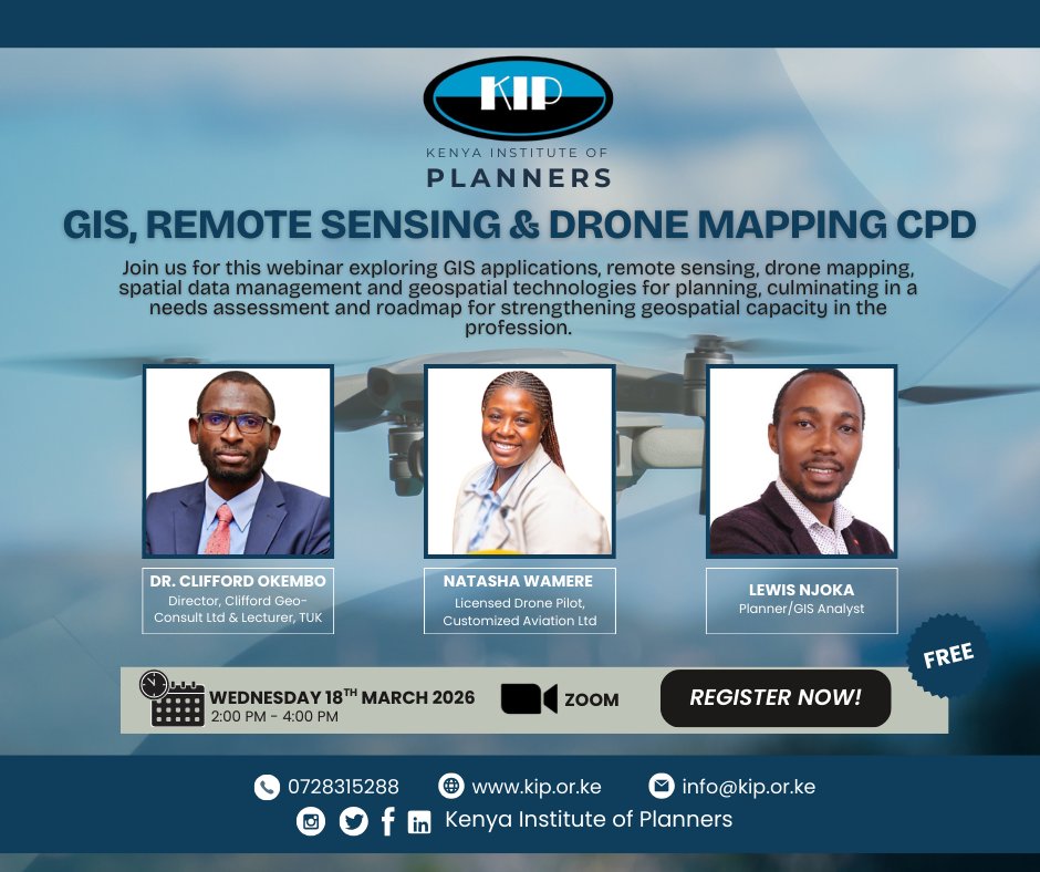 KENYA INSTITUTE OF PLANNERS tweet media