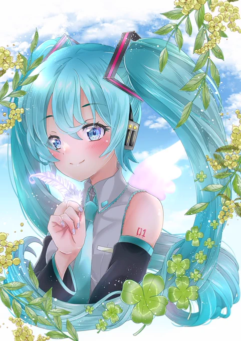 #ミクの日2026 過去絵再掲!