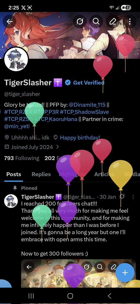 TigerSlasher ✝️ tweet media