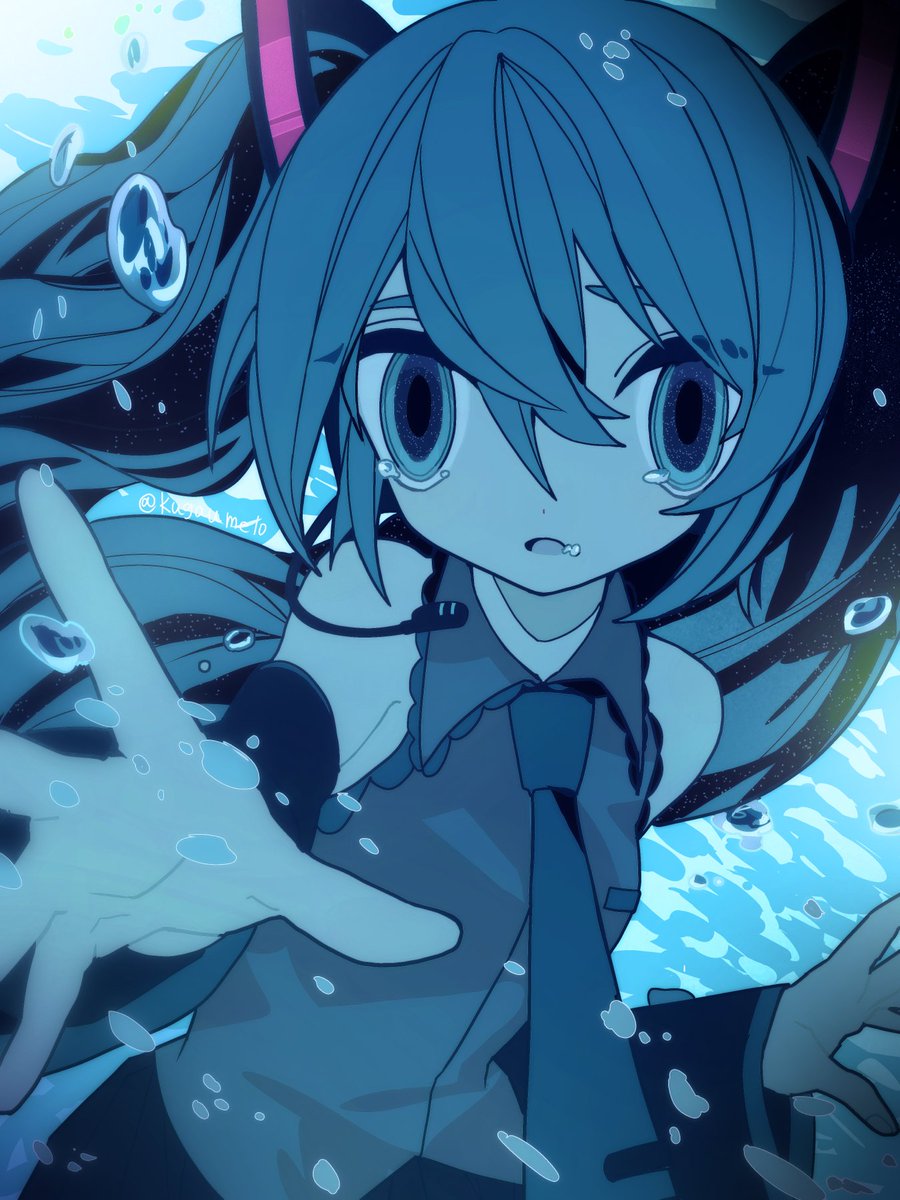 「次元を超えて必ず迎えにきて」
#ミクの日 
#初音ミク