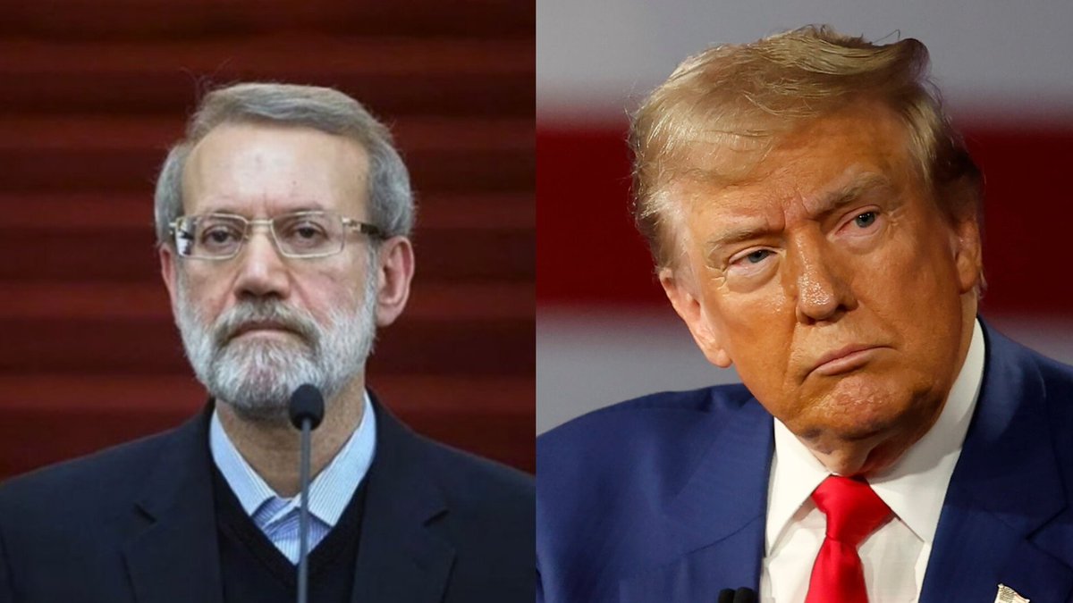 الصحفي: ما ردك على تهديدات علي لاريجاني بانك سوف تدفع ثمن الضربات
ترامب: ليس لدي أدنى فكرة عما يتحدث عنه ولا اعرف من هو ولا يهمني الأمر بتاتاً.

الرئيس الامريكي دونالد ترامب لا يعرف اكبر مسؤول امني في البلاد التي اعلن الحرب عليها بضغوط نتنياهو