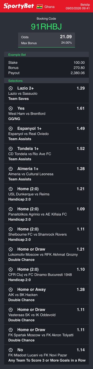 KojoEriccc's tweet photo. ODDS FOR THE DAY. 🤝🏾

3 odds 👉🏾 9U4CNB

5 odds 👉🏾 80Y04E

20 odds 👉🏾 91RHBJ

Join telegram here: https://t.co/9ayYPhWwLG https://t.co/rho2K0MfPO