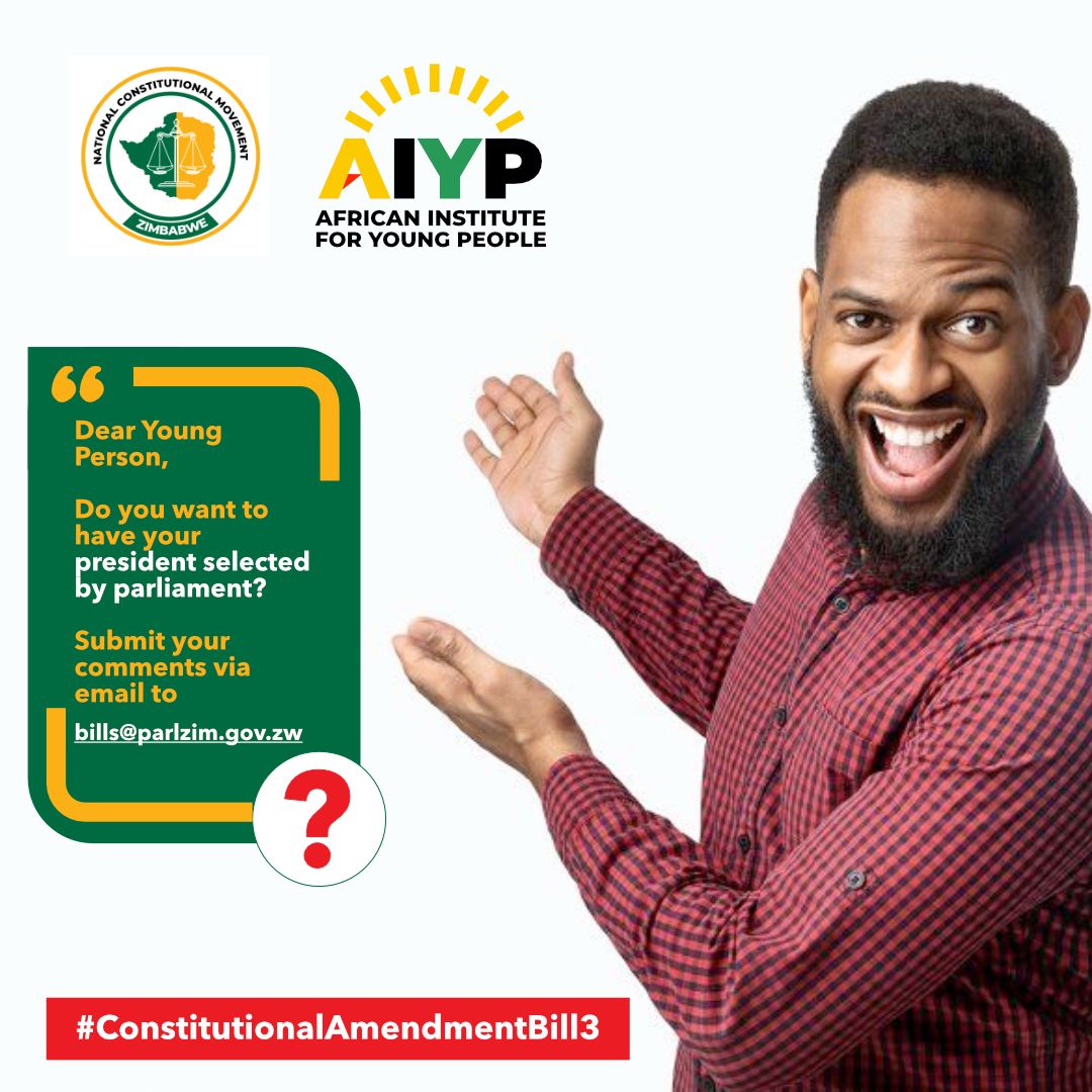 mutamba_tsitsi's tweet photo. Defending the Constitution and the right to vote is our responsibility as young people. We must not sacrifice over 15 million votes for the benefit of a select few. It's time to stand up for our rights and ensure every voice is heard.
#DefendTheConstitution
#TheFutureIsYoung https://t.co/MnVvjtTb63