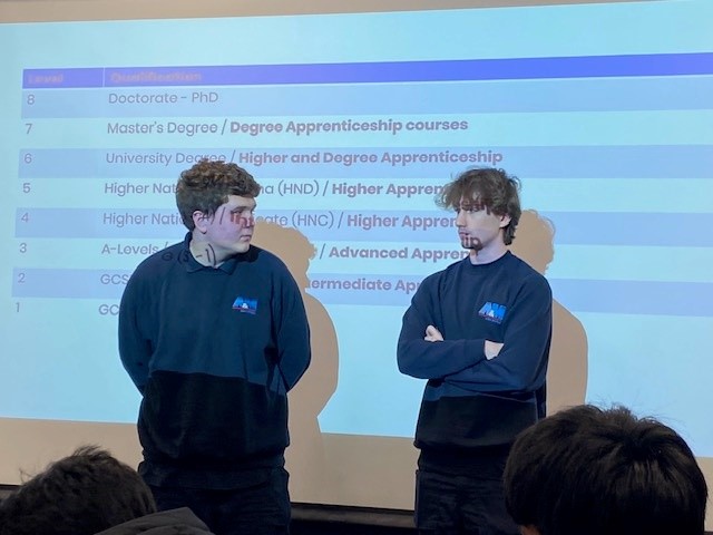 AandMEDM's tweet image. We took part in Sandwell's Raising Aspirations event for #NCW2026. Our apprentices, Lucas &amp;amp; Jake shared experiences. 
School pupils learnt about jobs &amp;amp; the importance of technical &amp;amp; confident social skills.
@sandwellcouncil @BCCCmembers 
#Aprenticeships #skillsforlife #ukmfg