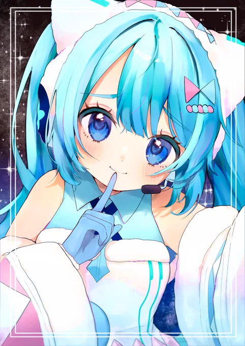 ミクの日おめでとう〜!! 冬まつりに自撮りをお願いしてみた #初音ミク #ミクの日 #ミクの日2026