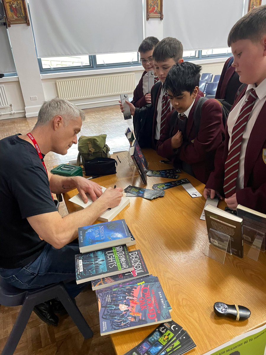 Library at St Cuthbert's High School tweet media