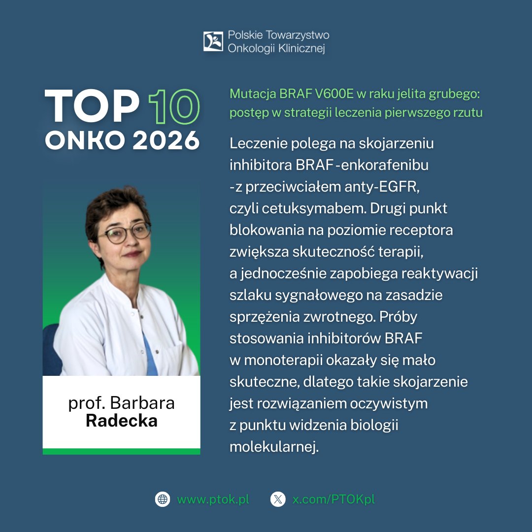 Polskie Towarzystwo Onkologii Klinicznej tweet media