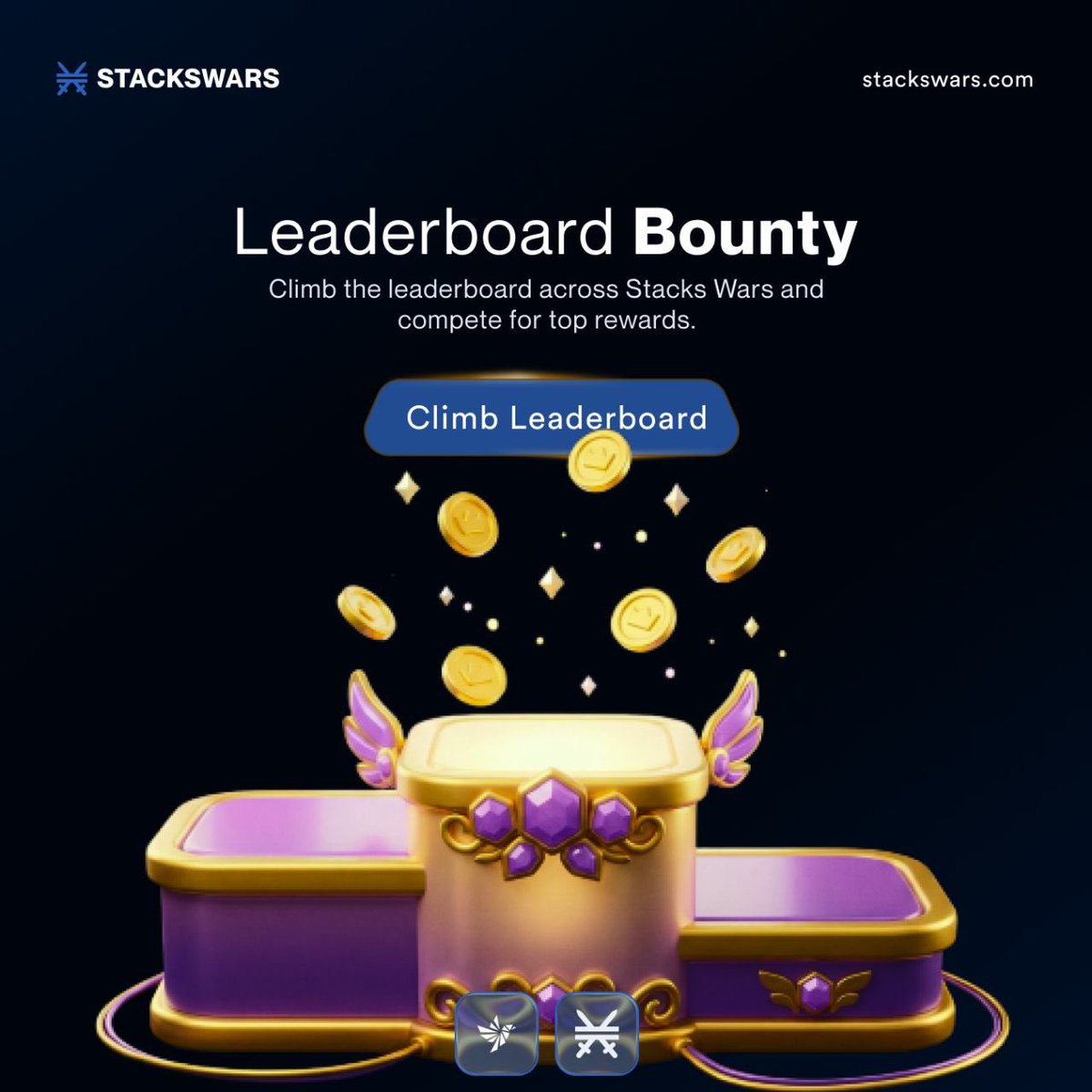HazyBtc's tweet photo. The @StacksWars battle is HEATING UP! ⚔️
​3 Games Live:
🔠 Lexi Wars | 🎲 Ludo | ⚡ Ludo Rush
​💰 The Bounty (6 Winners):
🏆 1 Winner/Game: Highest Points
📈 1 Winner/Game: Highest PnL
Let's get the gaming started
​Secure your spot on the leaderboard! 🧱🚀
@Stacks @iflames_1 https://t.co/GjvzXVeM7V
