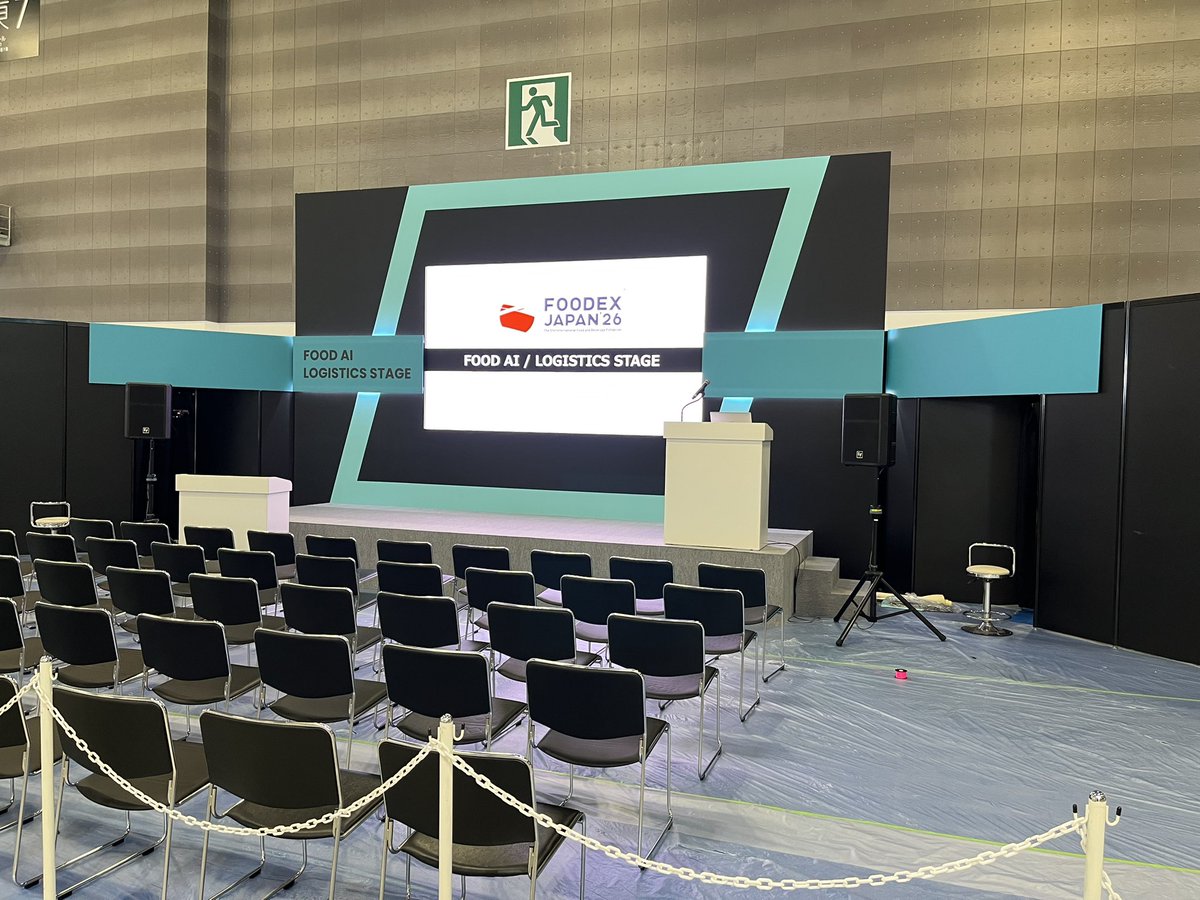 nihonto_shacho's tweet photo. 私はネ��ールですが、明日から4日間 #FOODEX JAPAN 2026にニホントが出展します！

弊社メンバーが木曜日と金曜日に特設ステージでセミナーを行う予定なので、興味ある方はぜひ💁‍♂️

#foodexjapan https://t.co/xQ95NVGpNR