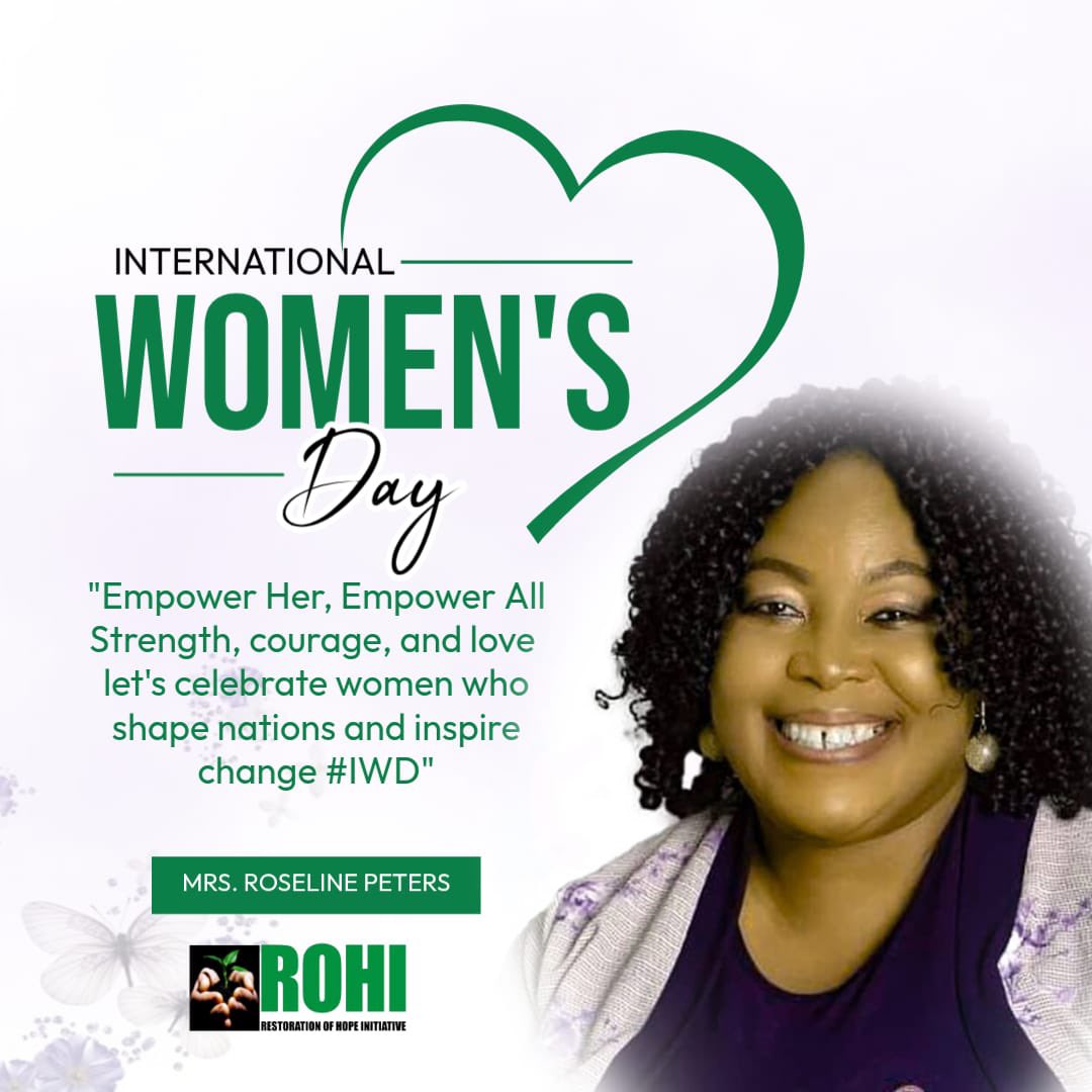 nigeria_rohi's tweet photo. Celebrating the strength, courage, and impact of women everywhere.#Rohi#Adamawa#Borno https://t.co/ahVHFXB4Y6