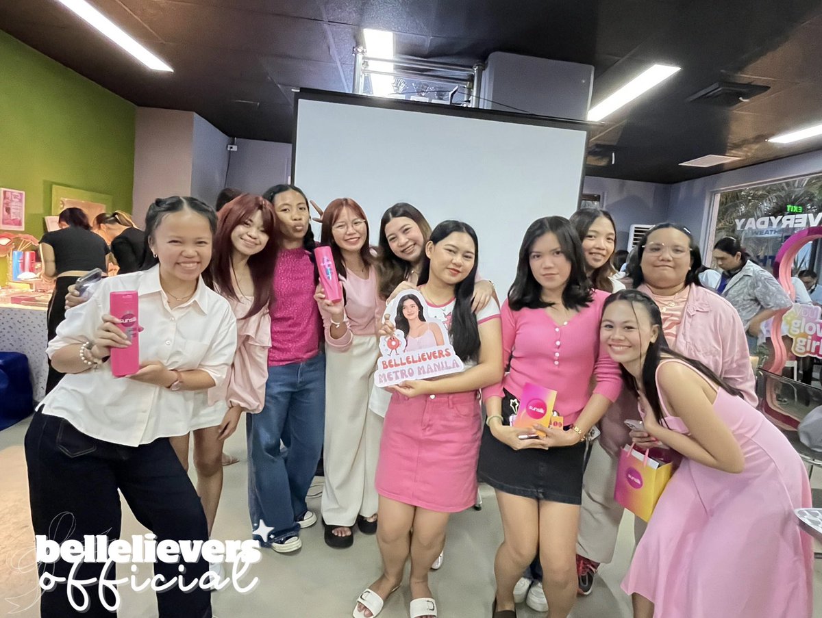 Our Batch 1 &amp; Batch 2 Bellelievers slayed the Silky Sway Hangout! 

Thank you for bringing the hairkada glow and painting the place pink with us! 💗

BELLELIEVE IN SUNSILK
#BelleSwaysWithSunsilk