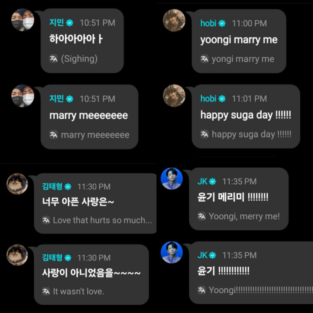 NOTHING HAS CHANGED BETWEEN THEM AND US 😭 😭 😭 

ONE TIME FOR THE                   TWO TIME FOR THE 
PRESENT                                          PAST