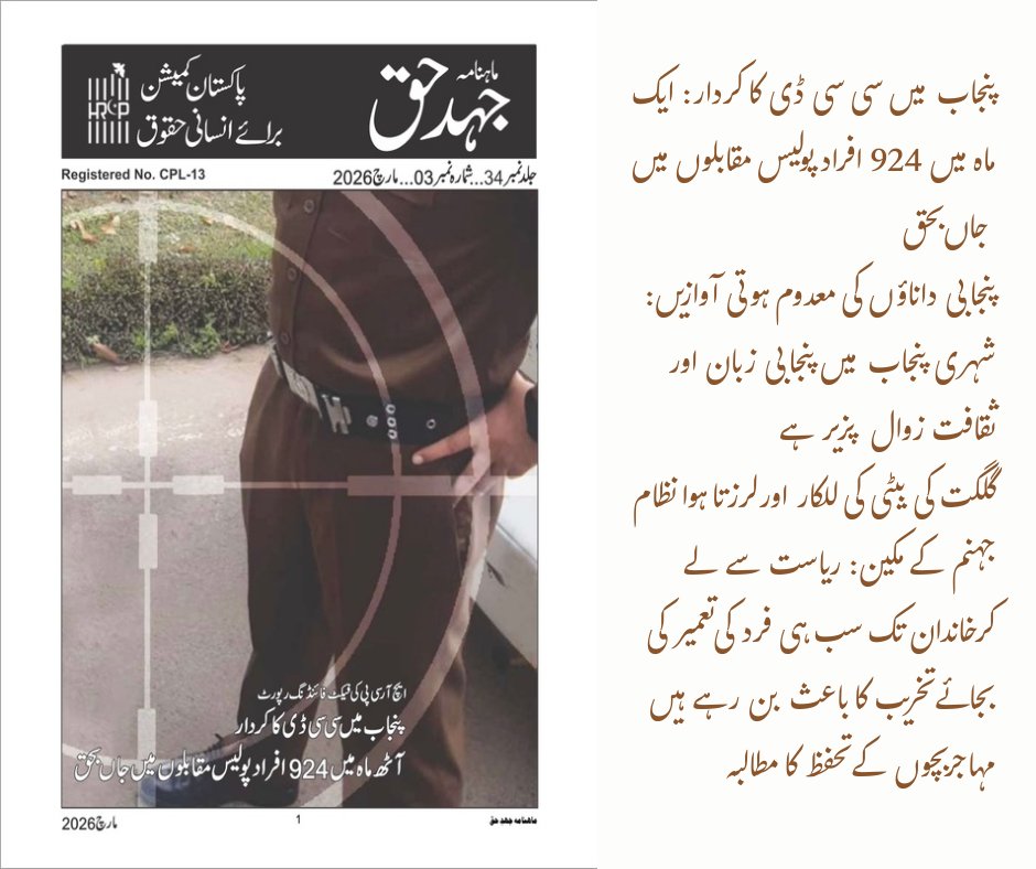 Human Rights Commission of Pakistan tweet media