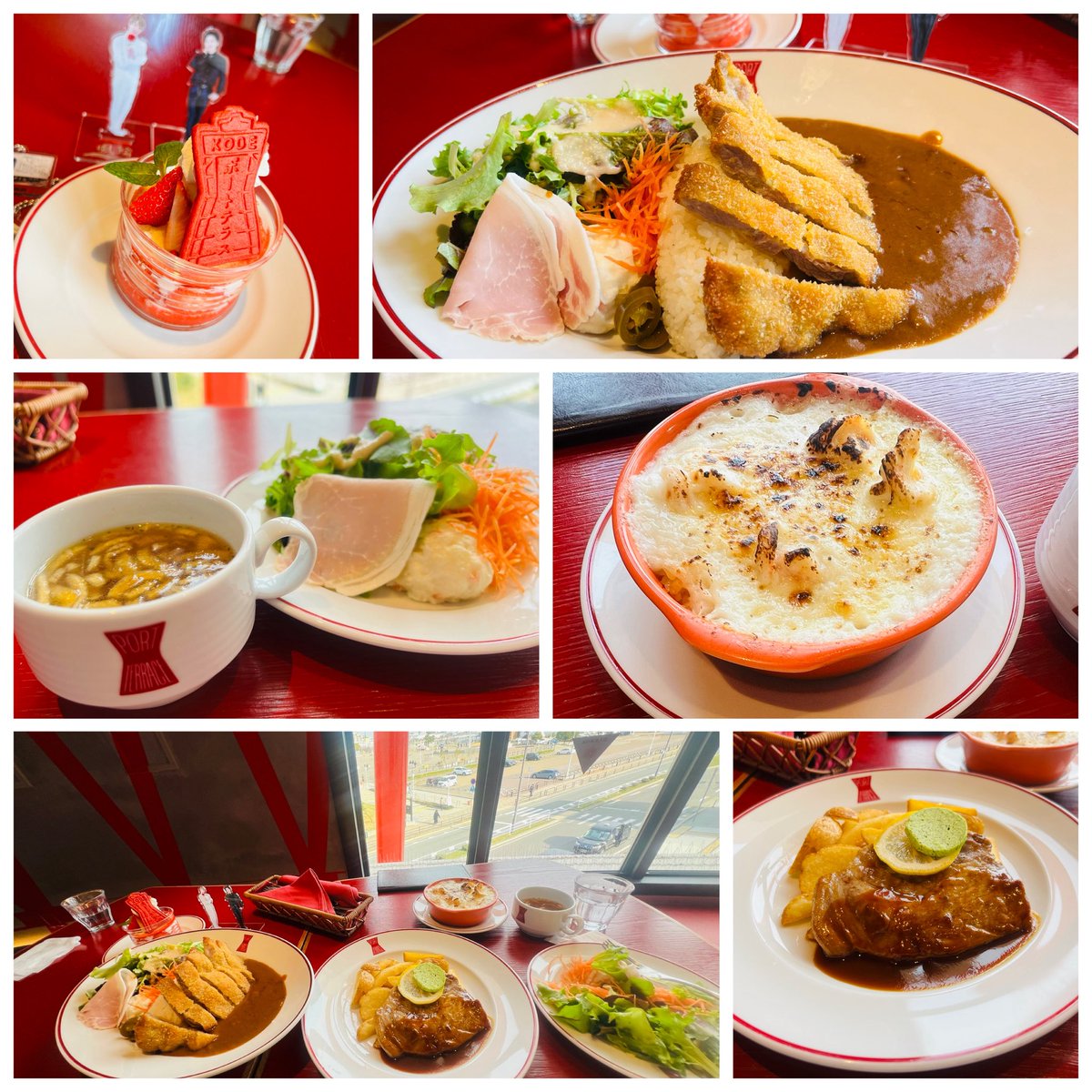 #風輪

最終日は兵庫！
あっという間の３日間😅
お疲れ様でした❤️

①部最前列で神席だけど
ご覧の通りライトが眩しくて💡
拓也さんの顔ほとんどよく見えなかったw

#神戸ポートタワー

せっかくだから上まで上がって
中のレストランでランチ🍴

神戸ビーフ高いから😅
神戸ポークで我慢w🐖