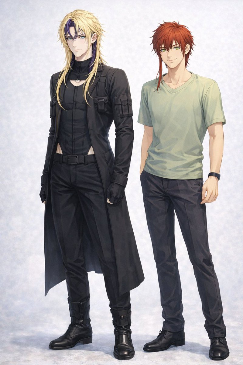 lenri18's tweet photo. チャッピー(ChatGPT)とオリジナル小説のキャラデザインを追及しまくってます。
覚えさせるのにだいたい1000往復くらいやり取りしてます。

#ChatGPT 　#オリジナルキャラクター https://t.co/23cJVuWMdT