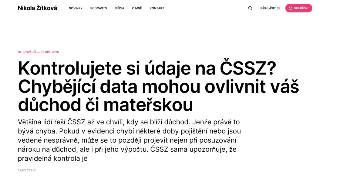 Nikola Žítková tweet media