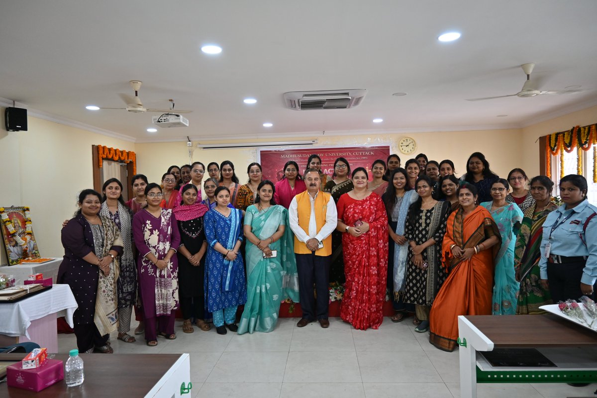 MLUCuttack's tweet photo. One Day Training Programme on POSH ACT, 2013 held at Pushpagiri Campus on the occassion of INTERNATIONAL WOMEN'S DAY on 08.03.2026. @DHE_Odisha @GovernorOdisha https://t.co/uI1rrPzY7c