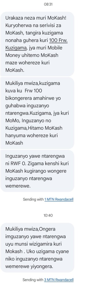 Mtn ntimukantere isereri na sms zanyu kd mwaranze kungurizaa