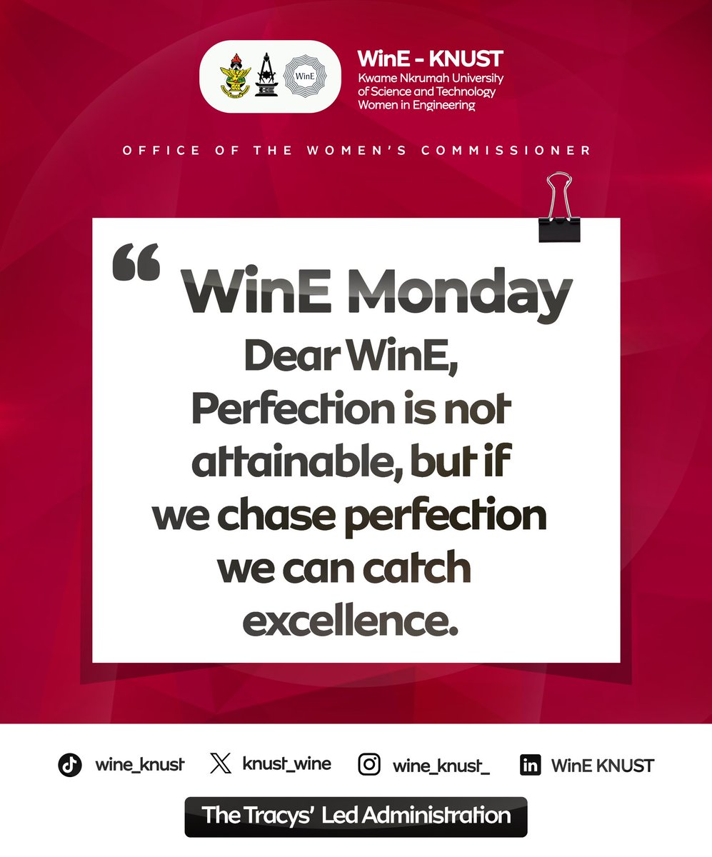 No one starts perfect. What really matters is the willingness to keep improving🥹
Every effort, every lesson and every challenge brings you closer to excellence.
So keep going, fine WinE. You’re doing better than you think🤭🫂

Happy WinE Monday, fine WinE🥹❤️