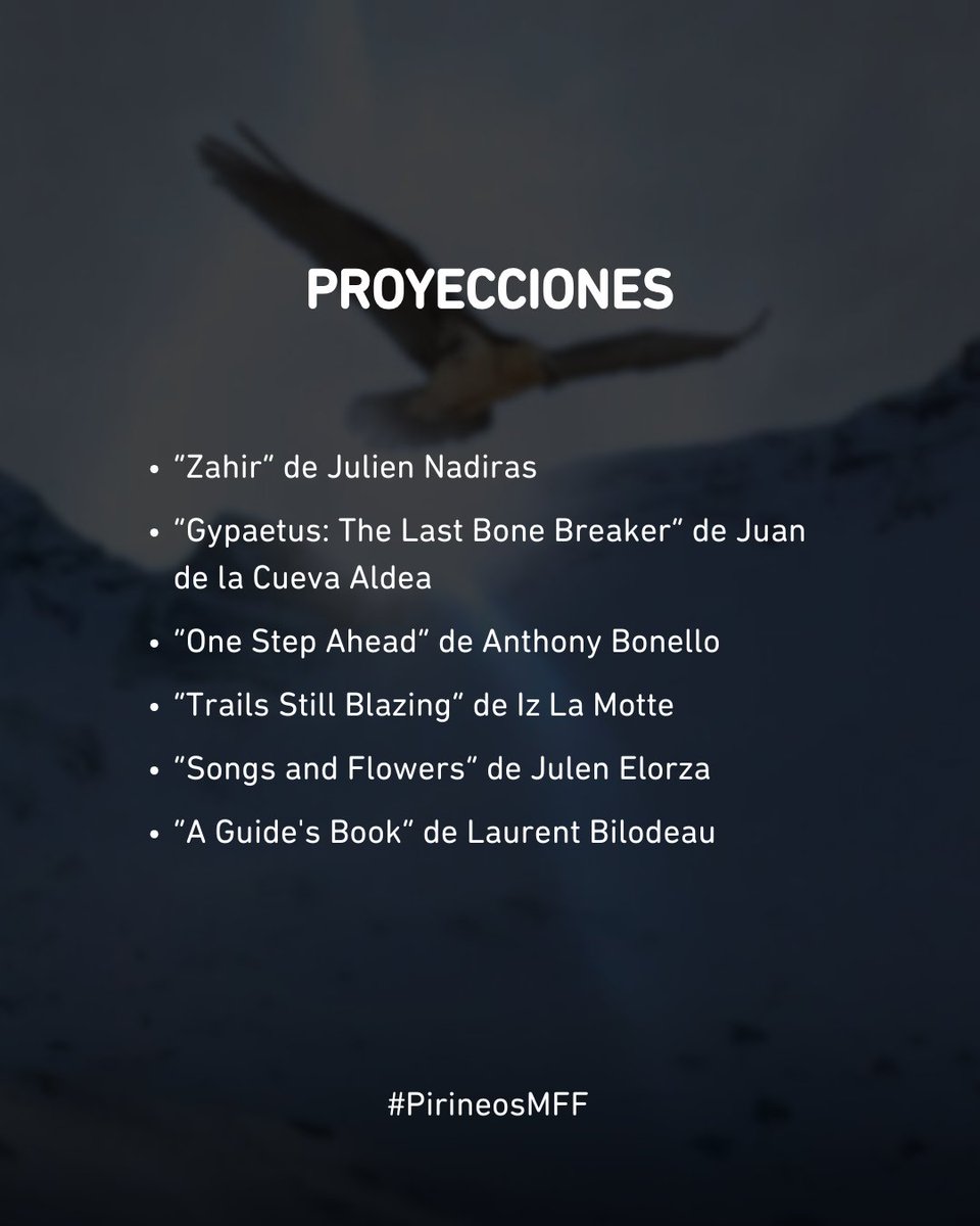 Pirineos Mountain Film Festival tweet media