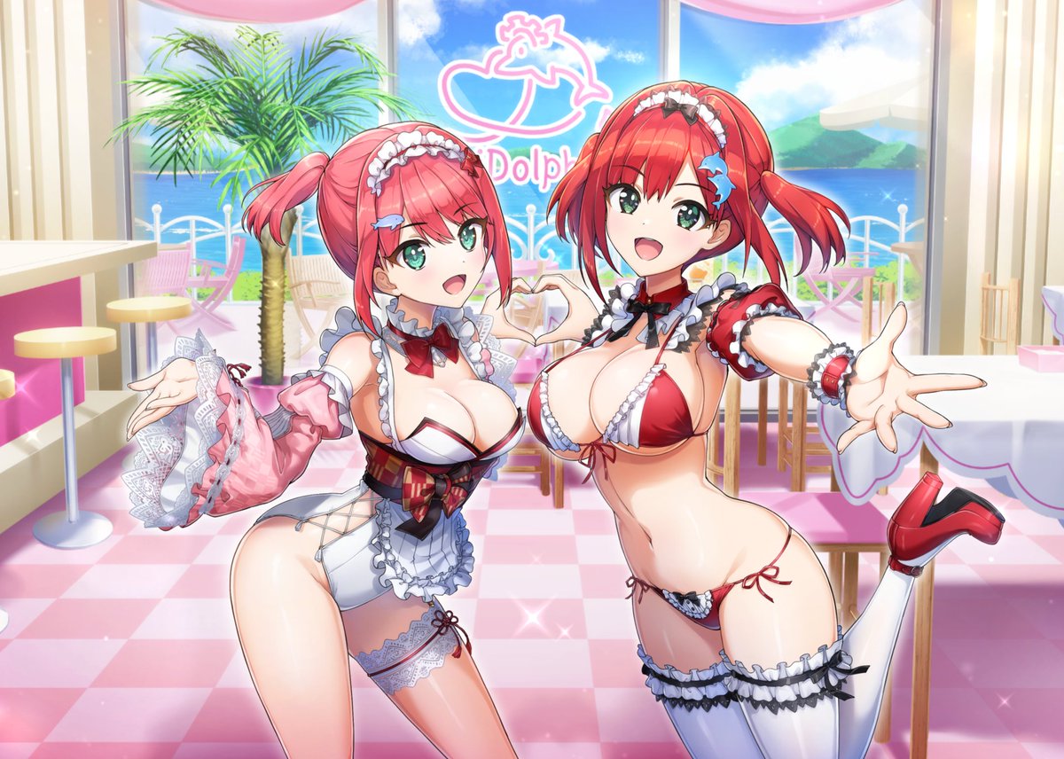 awajionion's tweet photo. 姉妹メイド、良い…素晴らしい…
#ドルウェブ https://t.co/mxorRvUZte