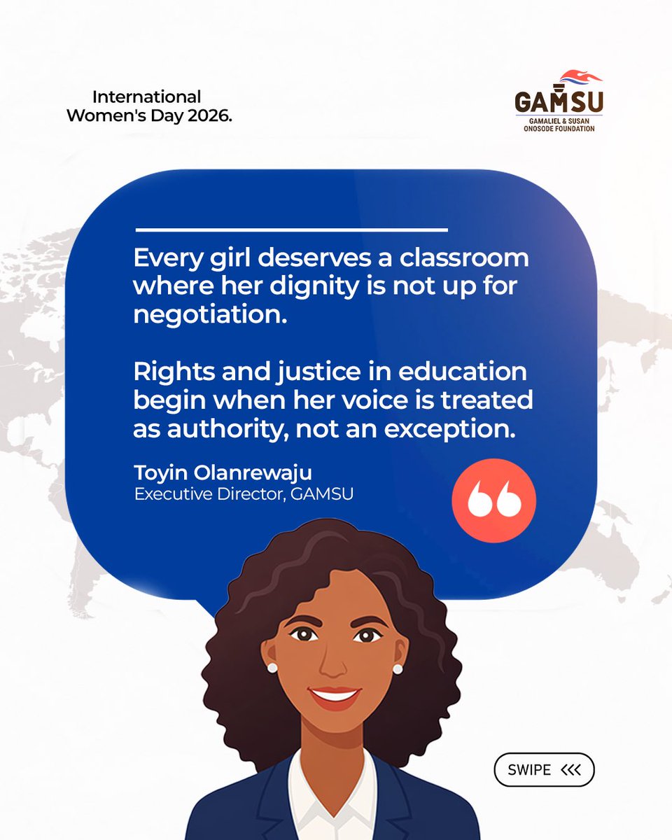 Gamaliel & Susan Onosode Foundation tweet media