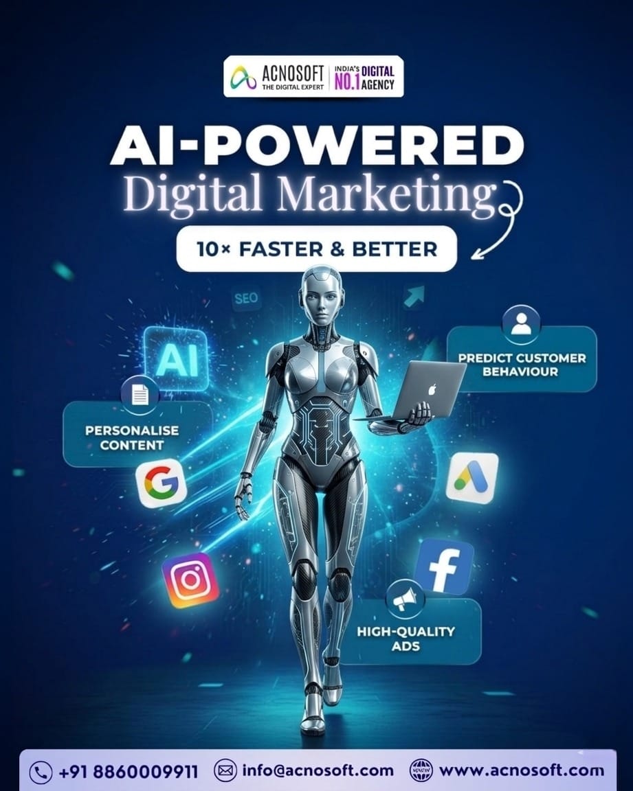 acnosoft's tweet photo. Marketing is no longer about guessing.
It’s about predicting. 🤖
With AI-Powered Digital Marketing by #Acnosoft.

🚀 The future of marketing is AI.
📞8860 0099 11
🌐https://t.co/ynCGm1bgA1

#AI #DigitalMarketing #MarketingTips #SEO #AItools #BusinessGrowth #Startup #Entrepreneur https://t.co/0UWICPyy81
