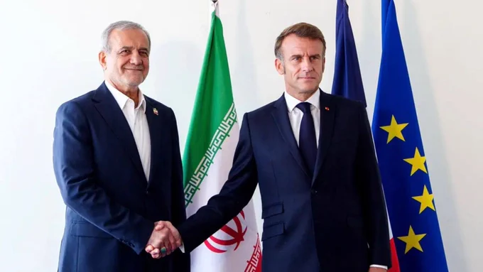 Macron Demands Security Guarantees for French Citizens in Call with Pezeshkian.